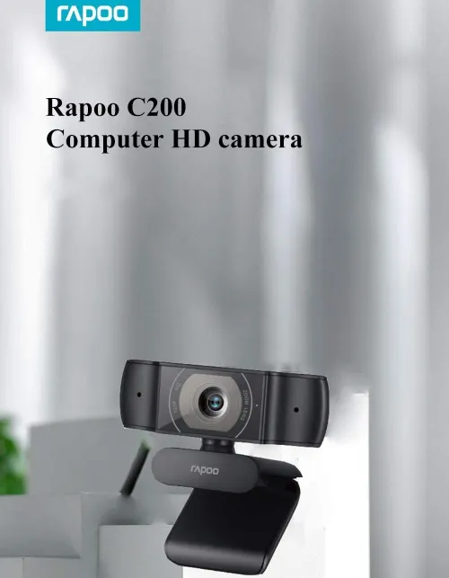 RAPOO C200 WEB CAMERA HD 720P 